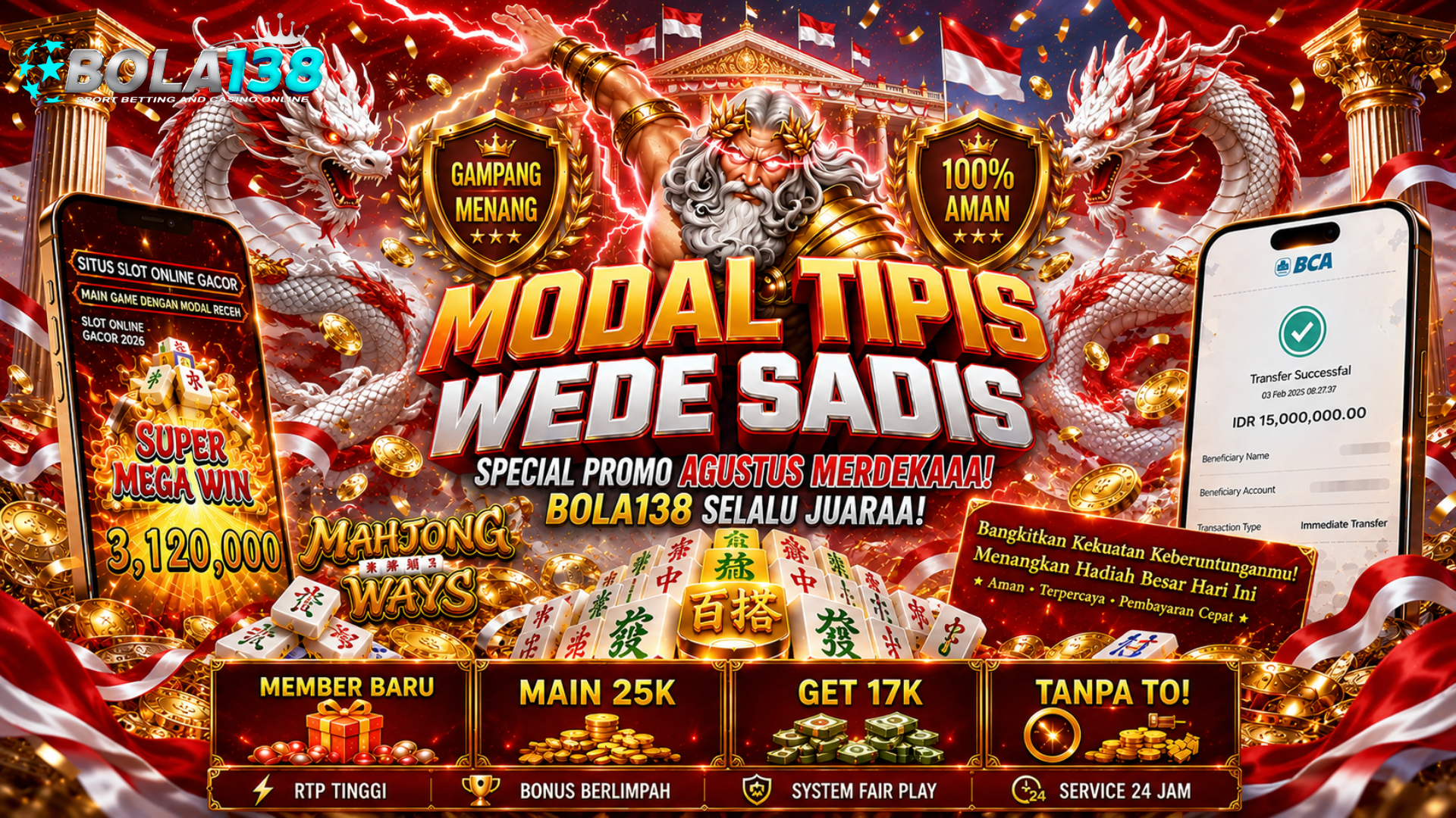 Sampul BOLA138